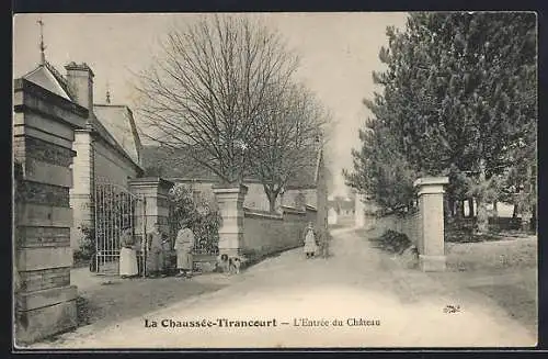 AK La Chaussée-Tirancourt, L`Entrée du Château