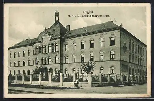 AK Cegléd, M. Kir. Áll. Kossuth reálgymnasium