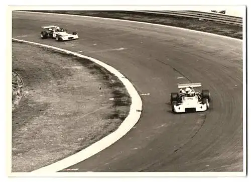 Fotografie Motorsport, Formel 2 Autorennen auf dem Nürburgring 1972, Rennwagen Startnummer 4