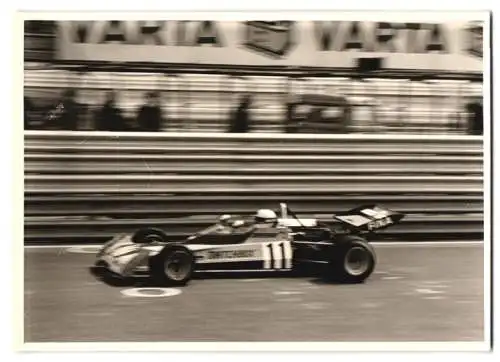 Fotografie Motorsport, Formel 2 Autorennen auf dem Nürburgring 1972, Rennwagen Startnummer 11