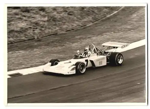 Fotografie Auto Rennwagen Ford Startnummer 7, Formel 2 Rennen Nürburgring 1972