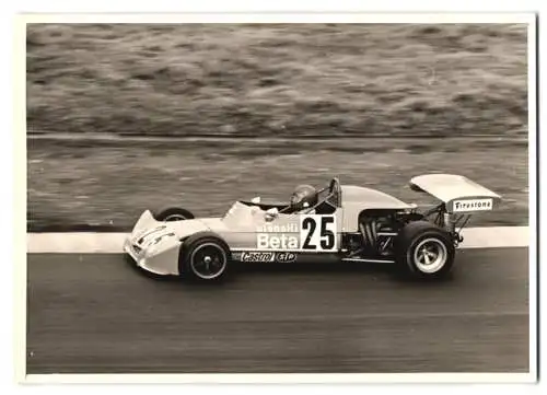 Fotografie Auto Rennwagen Startnummer 25 beim Formel 2 Rennen Nürburgring 1972