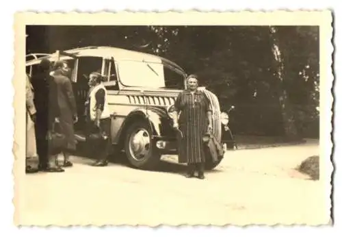 Fotografie Th. Heinemeyer, Peine, Bus Opel Blitz, Reisebus / Omnibus