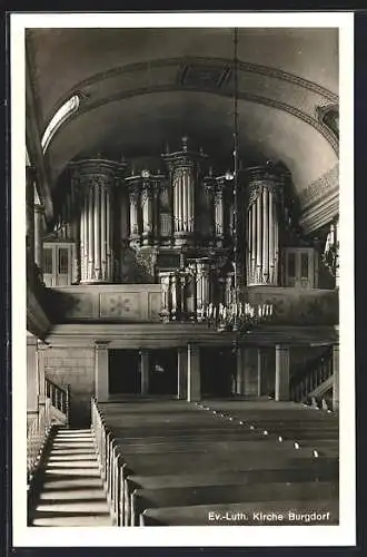 AK Burgdorf / Hannover, Die Orgel in der Ev.-Luth. Kirche