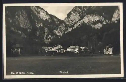 AK Reichenau /N.-Oe., Hotel Thalhof