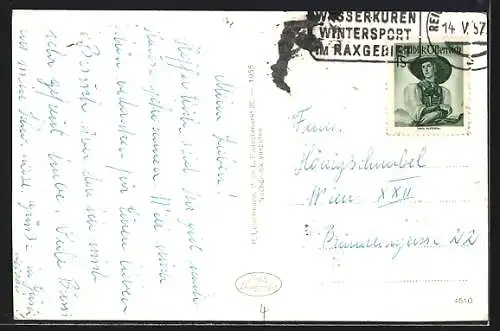 AK Reichenau, Semperit-Erholungsheim, Werk Traiskirchen