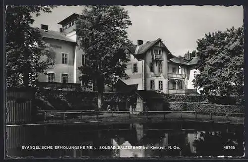 AK Kleinzell /N. Oe., Evangelische Erholungsheime und Solbad Salzerbad