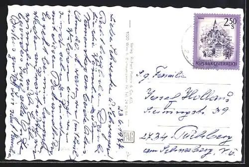 AK Ternitz /N.Oe., Ortsansicht aus der Vogelschau