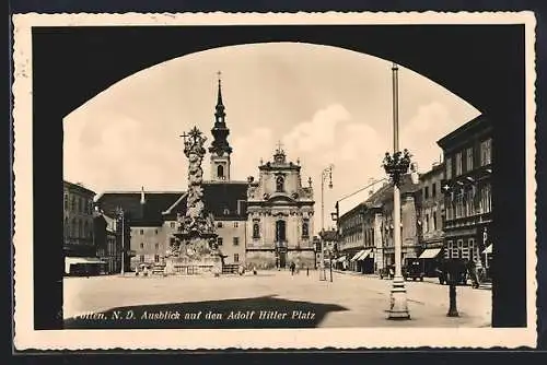 AK St. Pölten, Ausblick auf den Platz