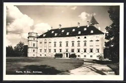 AK Horn, Schloss mit Einfahrt