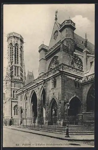 AK Paris, L`Eglise Saint-Germain l`Auxerrois