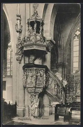AK Magdeburg, Dom, Kanzel