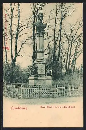 AK Rendsburg, Uwe Jens Lornsen-Denkmal