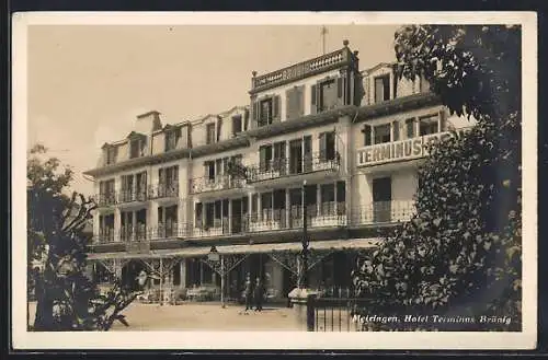 AK Meiringen, Hotel Terminus - Brünig