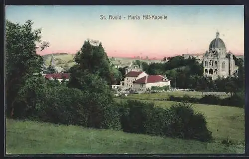 AK St. Avold, Blick zur Maria Hilf-Kapelle