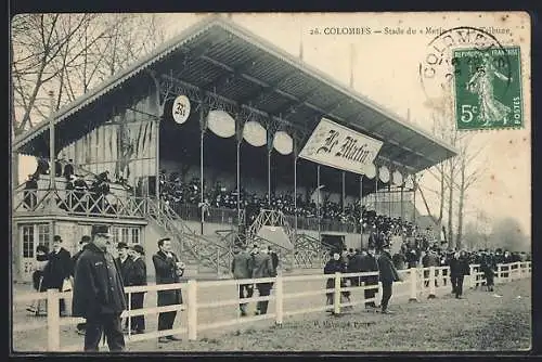 AK Colombes, Stade du Matin, La Tribune