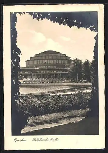 AK Breslau, Deutsches Turn-und Sportfest 1938, Jahrhunderthalle