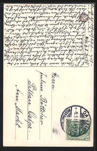 Künstler-AK Philip Boileau: My boy, Mutter und Sohn