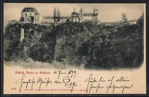 AK Frain, Blick auf das Schloss