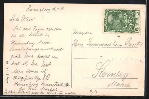 AK K. u. k. Eisenbahn- u. Telegraphenregiment, Dreietagige Eisenbahnbrücke