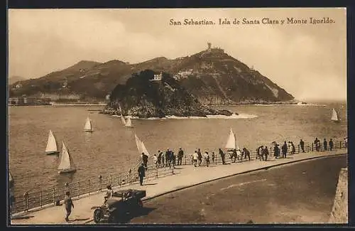 AK San Sebastian, Isla de Santa Clara y Monte Igueldo