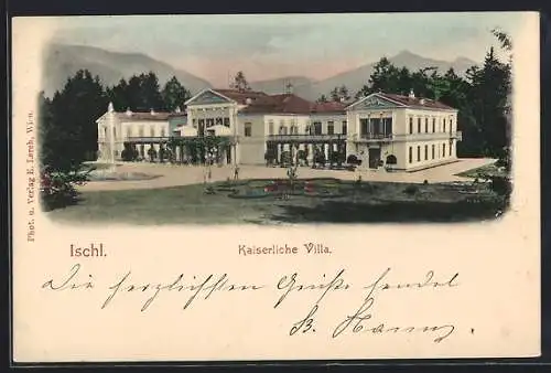 AK Bad Ischl, Kaiserliche Villa