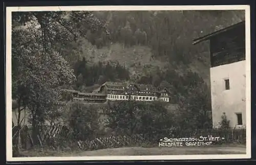 AK Schwarzach im Pongau, Schwarzach-St. Veit, Heilstätte Grafenhof