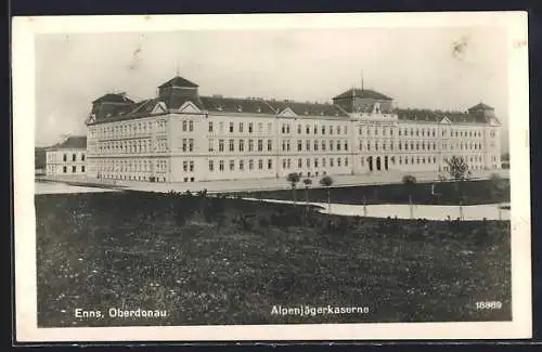 AK Enns, Blick auf die Alpenjägerkaserne