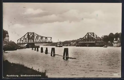 AK Rendsburg, Strassendrehbrücke