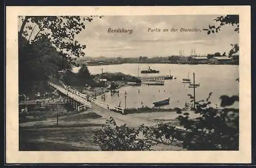 AK Rendsburg, Partie an der Obereider
