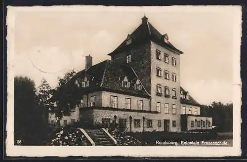 AK Rendsburg, Koloniale Frauenschule