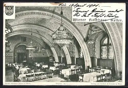 AK Wien, Restaurant Wiener Rathaus-Keller