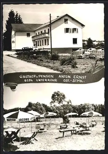 AK Rohr bei Hartberg, Unterrohr, Gasthaus & Pension Anton Ernst