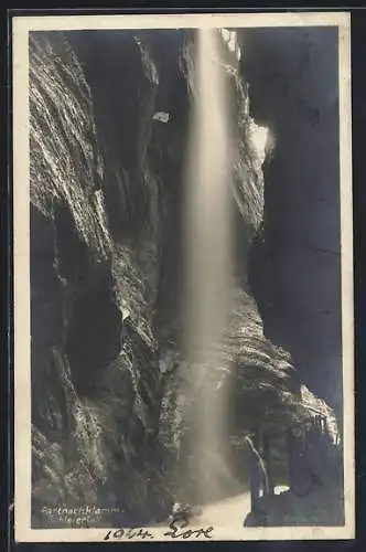 AK Schleierfall im Partnachklamm