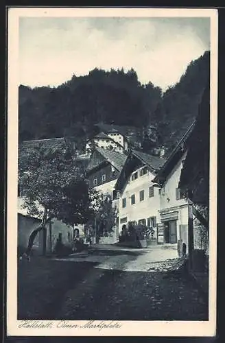 AK Hallstatt, Oberer Marktplatz