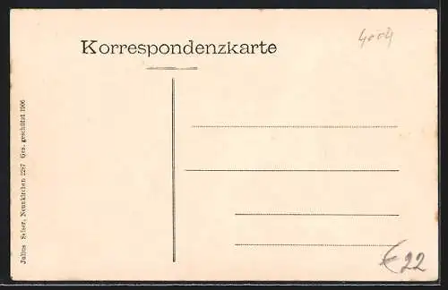 AK Neunkirchen, Teilansicht mit der Kirche