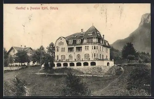 AK Götzis, Gasthof und Pension Rütti