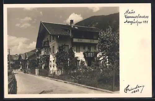 AK Mayrhofen, Das Haus Kammerlander