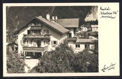 AK Mayrhofen, Gasthof Zillertaler Hof