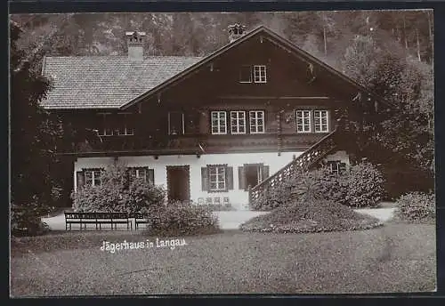 AK Langau, Partie am Jägerhaus