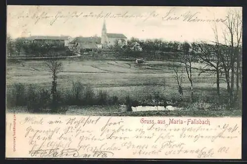 AK Gunskirchen, Gruss aus Maria-Fallsbach