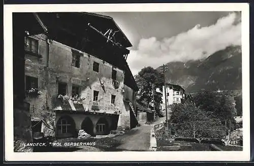 AK Landeck /Tirol, Partie am Gerberhaus