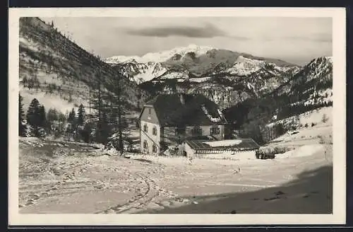 AK Naturfreundehaus am Pyhrgas, Berghütte am Warscheneck