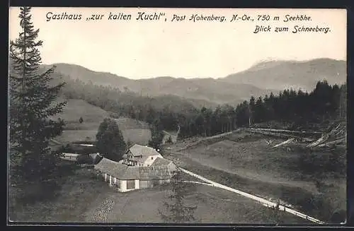 AK Rohr im Gebirge, Gasthaus zur kalten Kuchl