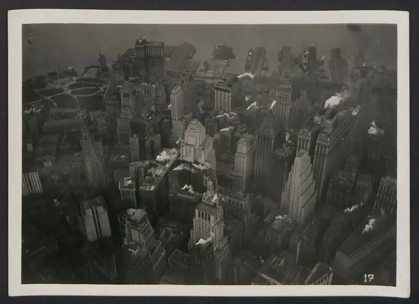 23 Fotografien Ansicht New York, Amerika-Fahrt LZ 127 Graf Zeppelin, Halle Lakehurst, Washington, Cap Charles, Basel 19