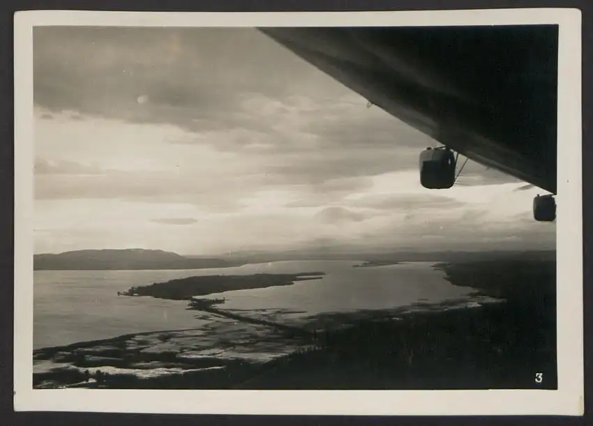 23 Fotografien Ansicht New York, Amerika-Fahrt LZ 127 Graf Zeppelin, Halle Lakehurst, Washington, Cap Charles, Basel 3
