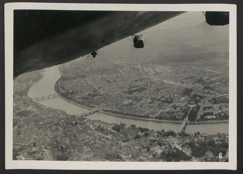 23 Fotografien Ansicht New York, Amerika-Fahrt LZ 127 Graf Zeppelin, Halle Lakehurst, Washington, Cap Charles, Basel 8