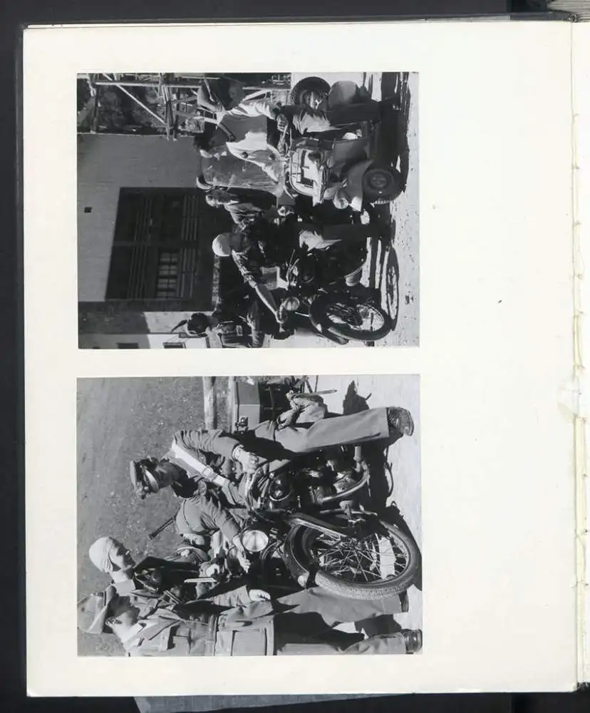 Fotoalbum mit 148 Fotografien, NSU Fox, Klaus Hermmans, Studienreise nach Italien für die Zeitschrift Der Fährmann 0