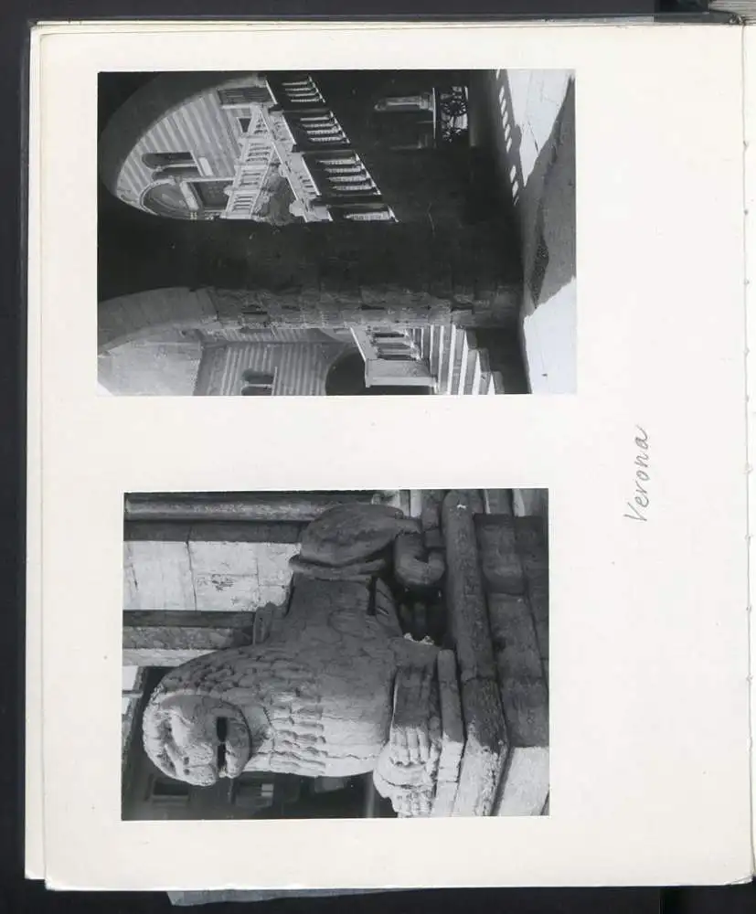 Fotoalbum mit 148 Fotografien, NSU Fox, Klaus Hermmans, Studienreise nach Italien für die Zeitschrift Der Fährmann 10