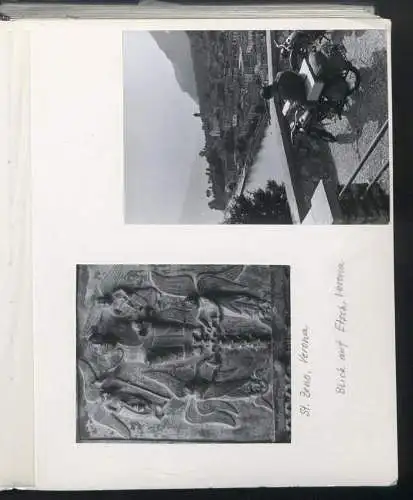 Fotoalbum mit 148 Fotografien, NSU Fox, Klaus Hermmans, Studienreise nach Italien für die Zeitschrift Der Fährmann